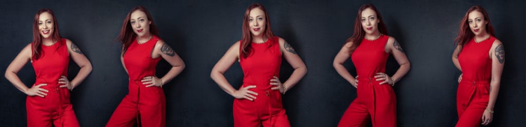 creating modern headshot portraits for businesses